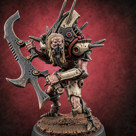 Quota Still Unfilled Human Biomechanical Snatcher F — painted concept preview (miniature supplied unpainted)