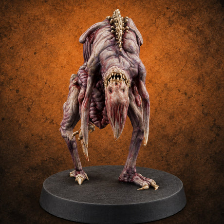 The Flesh Forgot Its Shape Chaos Spawn Thrall B — painted concept preview (miniature supplied unpainted)