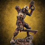 Blood Drive Volunteers Ghoul Cybernetic Warrior C — painted concept preview (miniature supplied unpainted)