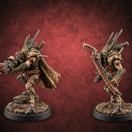 Finders Keepers, Barrel First Human Scavengers — painted concept preview (miniature supplied unpainted)