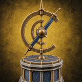 Stargazers' Study Hall Ornate Astronomer Furniture A — painted concept preview (terrain supplied unpainted)