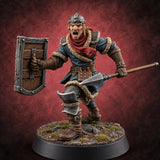 Muster Roll Misfits Human Soldier C — painted concept preview (miniature supplied unpainted)