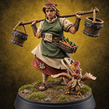 Chores Interrupted by Something Strange Human Farmer A — painted concept preview (miniature supplied unpainted)