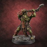 Old Runes, New Firepower Space Orc Heavy Warrior G — painted concept preview (miniature supplied unpainted)