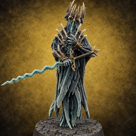 Crown Heavy, Conscience Light Wraith Sword Lord C — painted concept preview (miniature supplied unpainted)