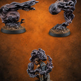 Second Thoughts Swirling Shadows — painted concept preview (miniature supplied unpainted)