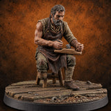 Succumbing to the Change Human Mutant D Miniature for Dungeons and Dragons, Pathfinder or other TTRPGs