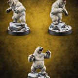 Thaw Is Over Polar Bear Beasts — painted concept preview (miniature supplied unpainted)