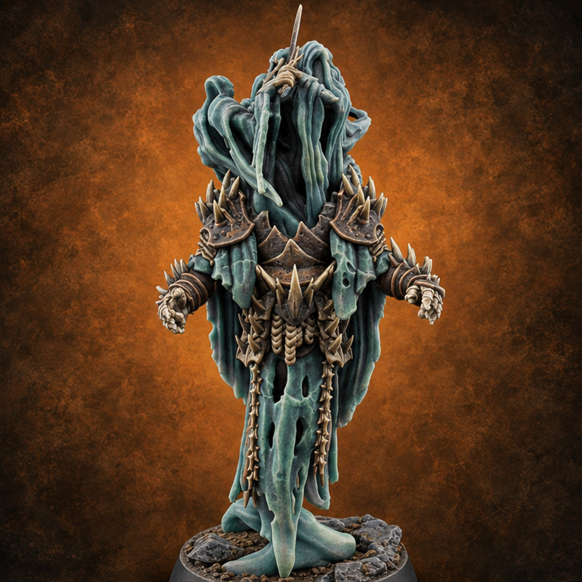 Arms Open, Intentions Shut Wraith Soul Keeper — painted concept preview (miniature supplied unpainted)