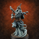 Charging From Beyond Ghostly Warrior B — painted concept preview (miniature supplied unpainted)