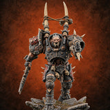 Heavy Metal, Heavier Hands Ogre Armoured Brute A — painted concept preview (miniature supplied unpainted)