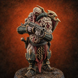 Never Relieved of Duty Ghoul Corpse Guard B — painted concept preview (miniature supplied unpainted)