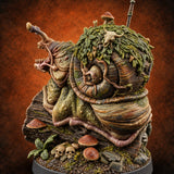 Slow Burn, Slower Death Giant Snail C — painted concept preview (miniature supplied unpainted)