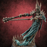 Hem Trails Where Legs Ended Wraith Lord Flail Warrior B — painted concept preview (miniature supplied unpainted)