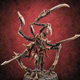 Looks Down on Everyone Retriever Blade-Legged Construct — painted concept preview (miniature supplied unpainted)