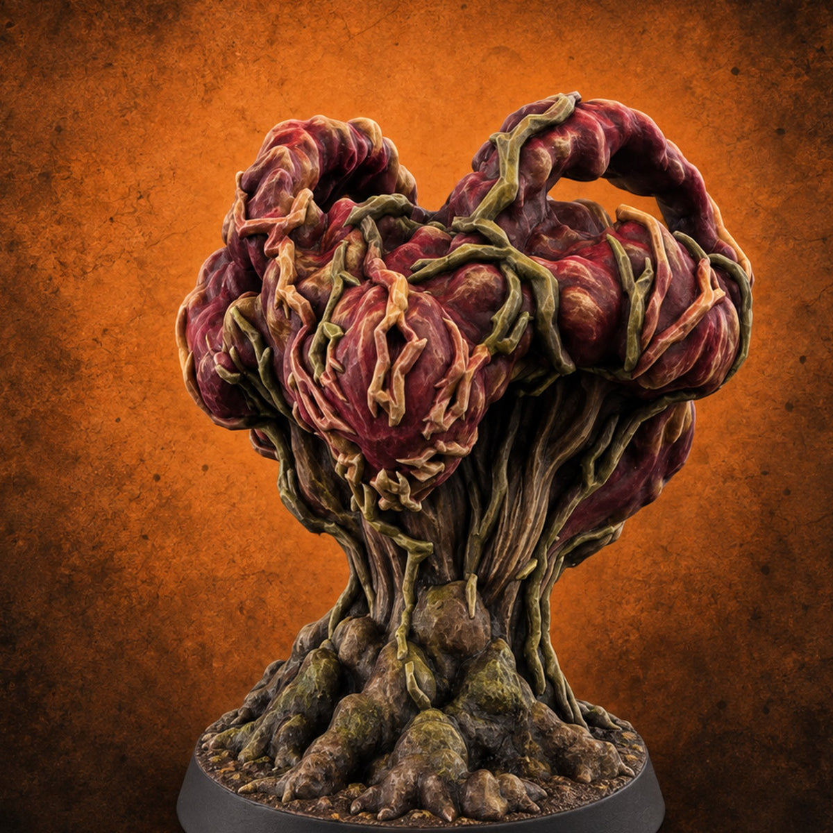 Rattling Their Petals Corpse Flower A — painted concept preview (miniature supplied unpainted)