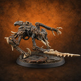 A Click Above the Silence Clockwork Horror Jumper E — painted concept preview (miniature supplied unpainted)