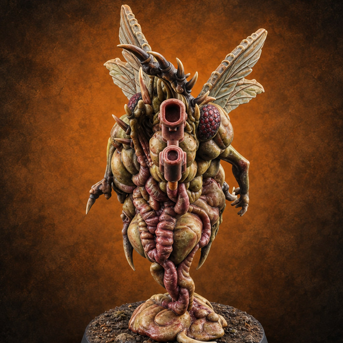 Buzz Off Is an Order Chasme Demon B — painted concept preview (miniature supplied unpainted)