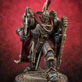 Holding the Line Myrmidon Shieldbearer F — painted concept preview (miniature supplied unpainted)