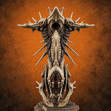 The Reclamation Has Begun Biomechanical Reclamation Pylon — painted concept preview (terrain supplied unpainted)