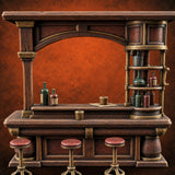 House Always Wins Casino Gaming Furniture A — painted concept preview (terrain supplied unpainted)