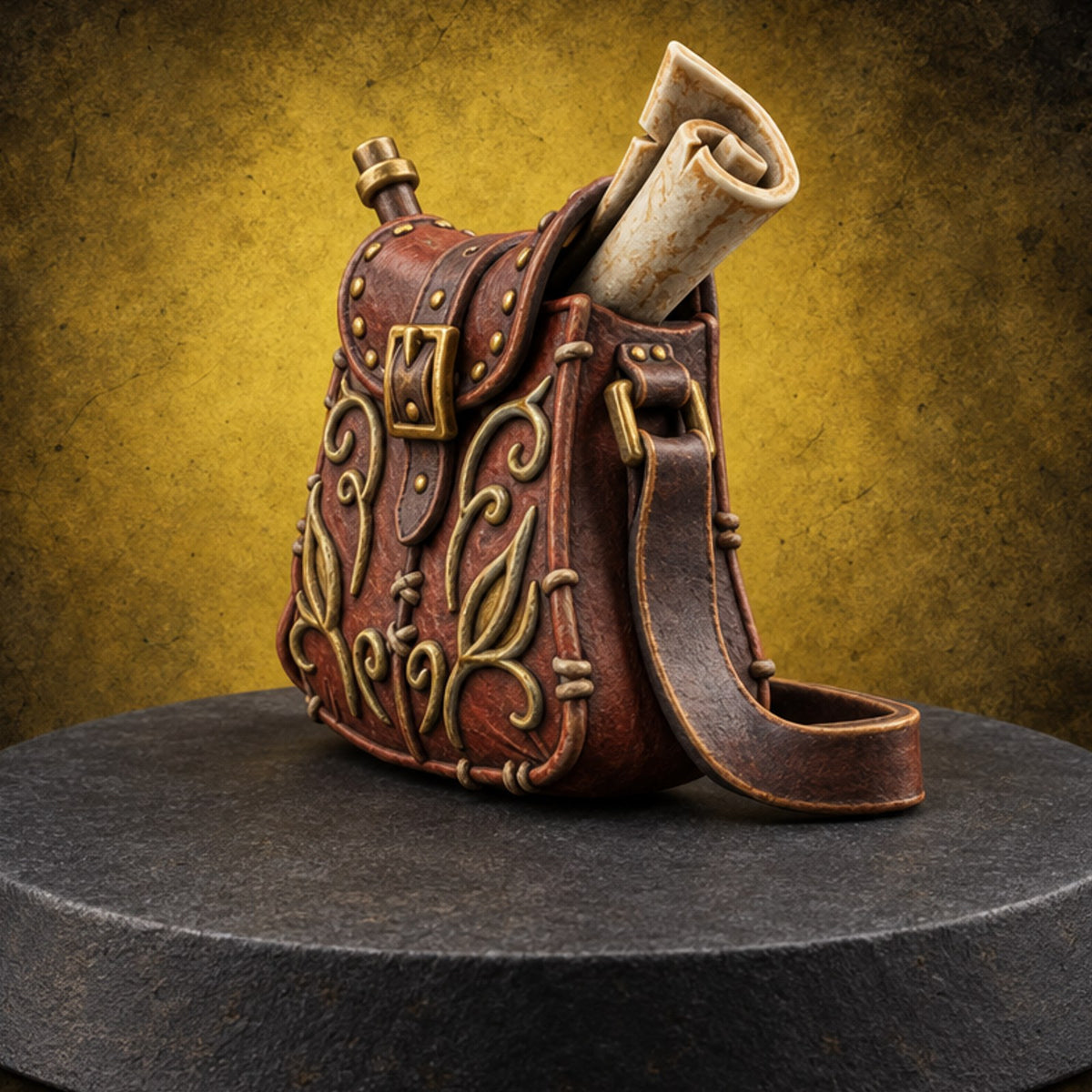 Furniture With Appetite Mimic Monster C — painted concept preview (miniature supplied unpainted)
