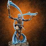 Every Element Answers the Call Genasi Adventurer E — painted concept preview (miniature supplied unpainted)