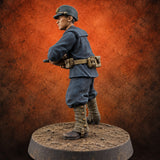 Prepare the Barrage Japanese Naval Howitzer Team D — painted concept preview (miniature supplied unpainted)