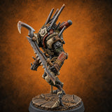 Finders Keepers, Barrel First Human Scavenger B — painted concept preview (miniature supplied unpainted)