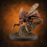 Stinger Out, Claws Up Chasme Winged Insect Demon A — painted concept preview (miniature supplied unpainted)