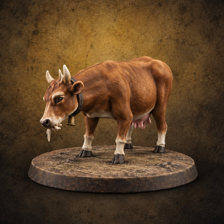 Barnyard Antics Barnyard Animal D — painted concept preview (miniature supplied unpainted)