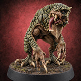 Nobody Touches the Clutch Troglodyte Guard C — painted concept preview (miniature supplied unpainted)