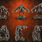 Come Crawling Meenlock Hunting Pack — painted concept preview (miniature supplied unpainted)