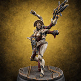 Many Hands, Grim Work Human Biomechanical Weaver C — painted concept preview (miniature supplied unpainted)