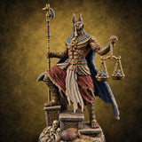 The Scales Already Know Gnoll Jackal-Headed Judge — painted concept preview (miniature supplied unpainted)