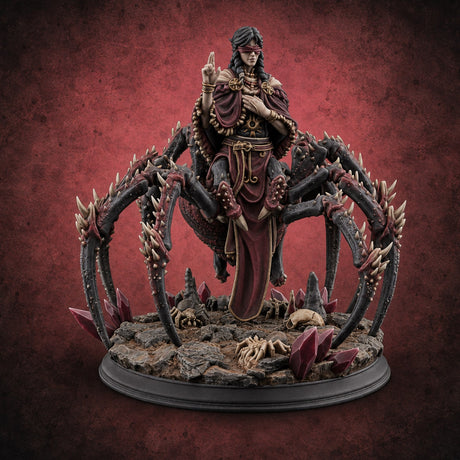 Her Mother Is Listening Drider — painted concept preview (miniature supplied unpainted)