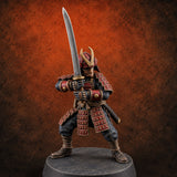 Swords Drawn Sword Drawn Human Umikage Guard C — painted concept preview (miniature supplied unpainted)