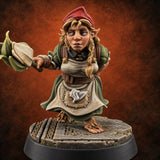 Dues Collected, Tea Poured Guild Hall Character D — painted concept preview (miniature supplied unpainted)