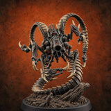 The Hunt Has No Blind Side Retriever Attack Drone B — painted concept preview (miniature supplied unpainted)