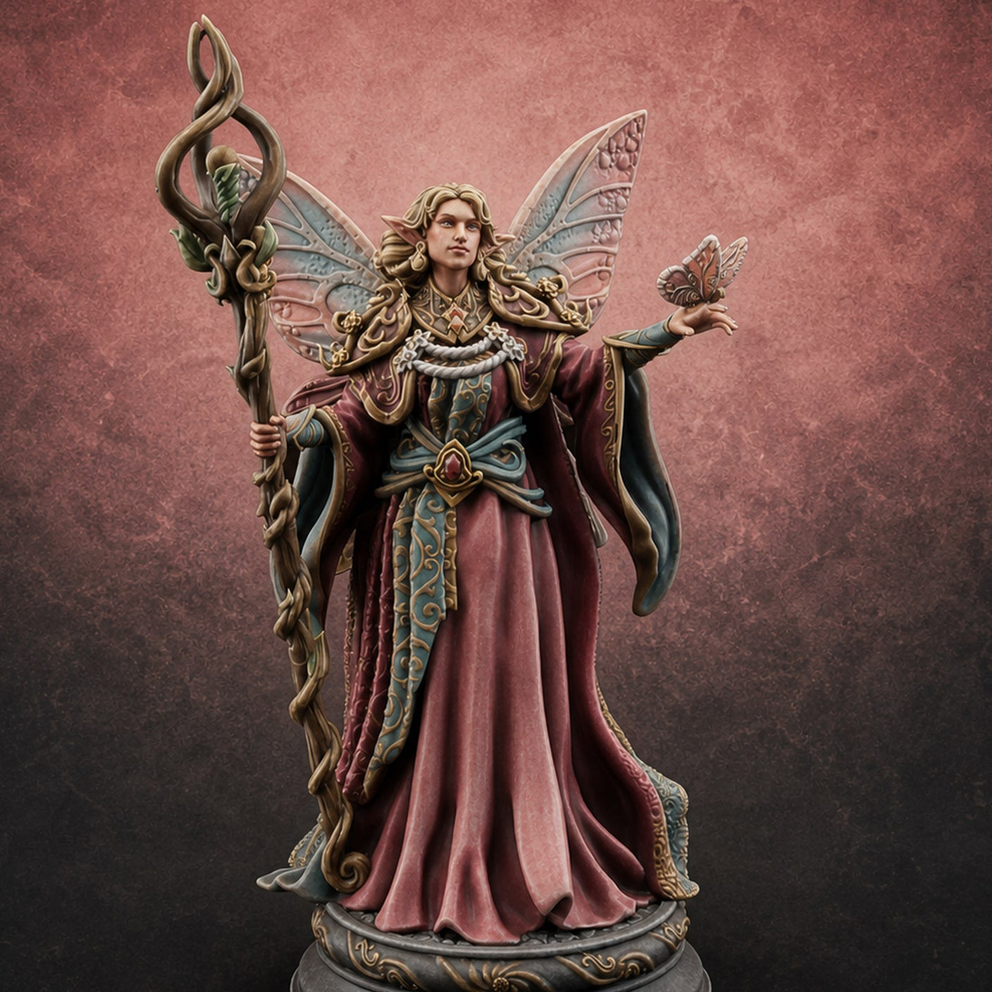 Granting Wishes Fairy Godmother — painted concept preview (miniature supplied unpainted)