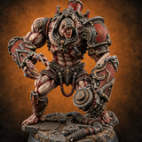 Bloodbank Heavy Lifters Flesh Golem Cyber Brute D — painted concept preview (miniature supplied unpainted)