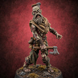 Dead Tired and Still Walking Zombie A — painted concept preview (miniature supplied unpainted)