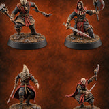Masks On, Doctrine Off Human Cultists — painted concept preview (miniature supplied unpainted)