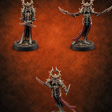 Cutting Remarks, Serrated Edition Wraith Blade Warriors — painted concept preview (miniature supplied unpainted)