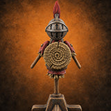 Tilt Yard Trimmings Wooden Jousting Tournament Terrain D — painted concept preview (terrain supplied unpainted)