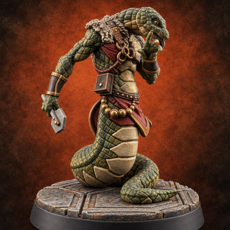 Everyone Wanted This Lot Auction Bidder C — painted concept preview (miniature supplied unpainted)