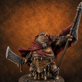 Axes Before Appetites Wereboar Lord B — painted concept preview (miniature supplied unpainted)