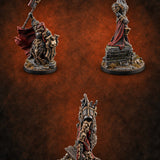 Grudges Kept, Mercy Lost Death Knights — painted concept preview (miniature supplied unpainted)