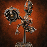Twin Turbines, One Appetite Homunculus Turbine Drone I — painted concept preview (miniature supplied unpainted)