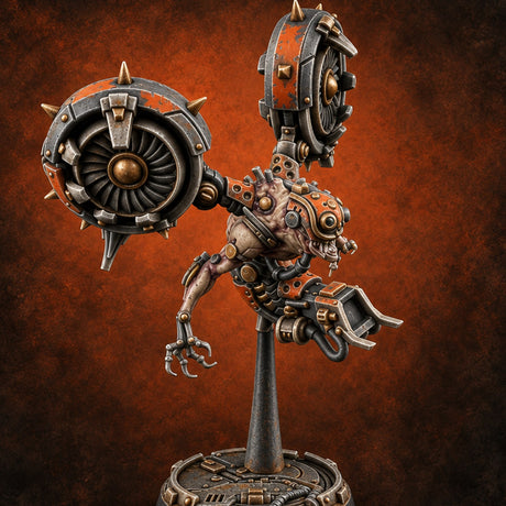 Twin Turbines, One Appetite Homunculus Turbine Drone I — painted concept preview (miniature supplied unpainted)
